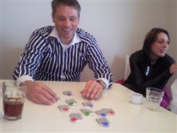 Theezakjes als wielerploegen