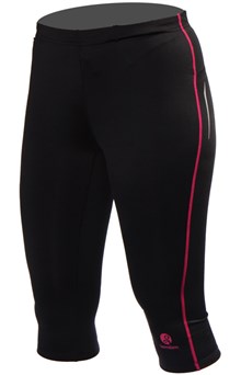 Dames sportbroek, capri, voorkant