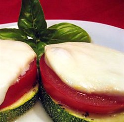 Recept courgette en tomaat met geitenkaas