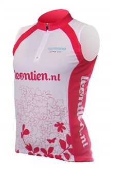 Leontien.nl fietsshirt, sleeveless