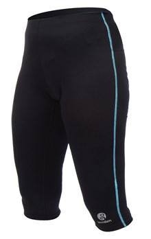 Dames sportbroek, capri, voorzijde